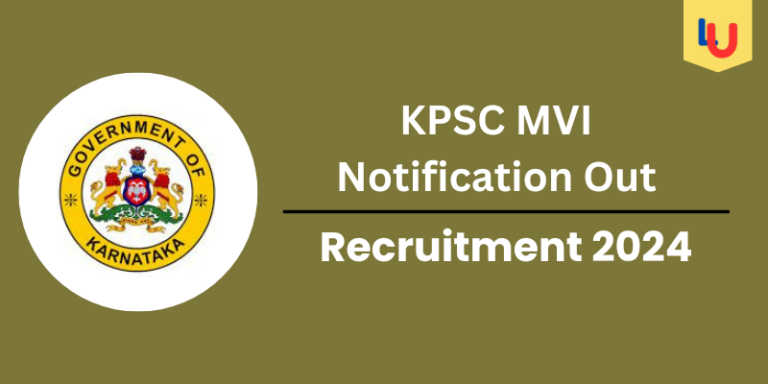 KPSC MVI Notification Out 2024: Check Post For 76 HK & RPC Vacancies - Apply Now